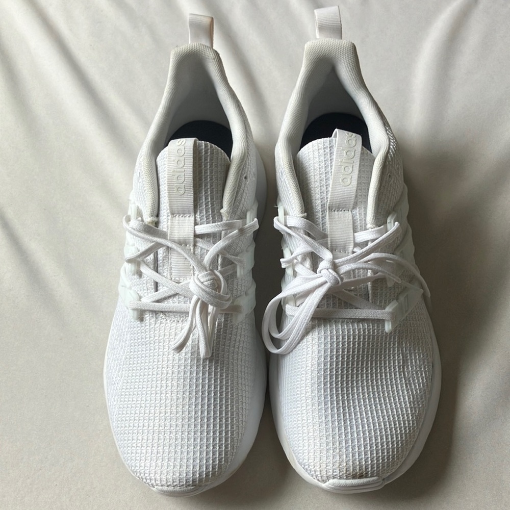 Adidas Cloudfoam White Athletic Shoes